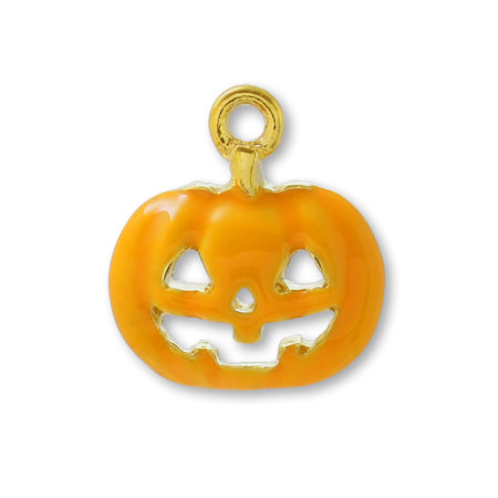 チャーム ハロウィンカボチャ オレンジ/G – 貴和製作所オンラインストア