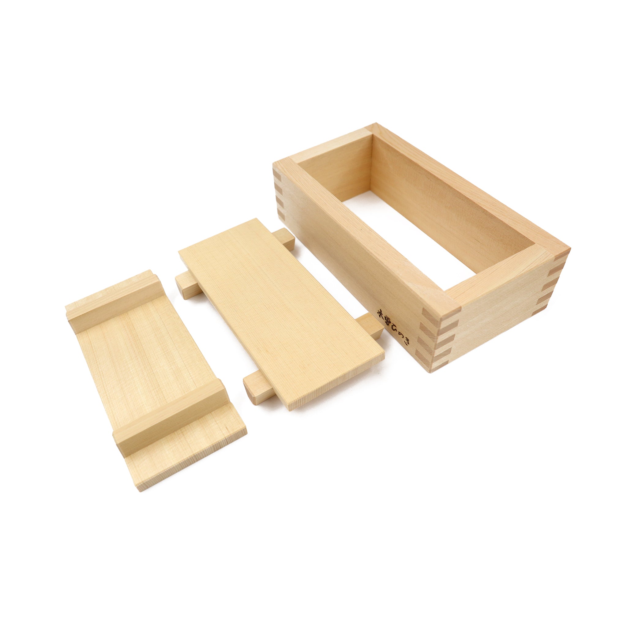 味281 押し寿司器 中（木曽ひのき） 約1合～1.5合用 – 日本橋 木屋