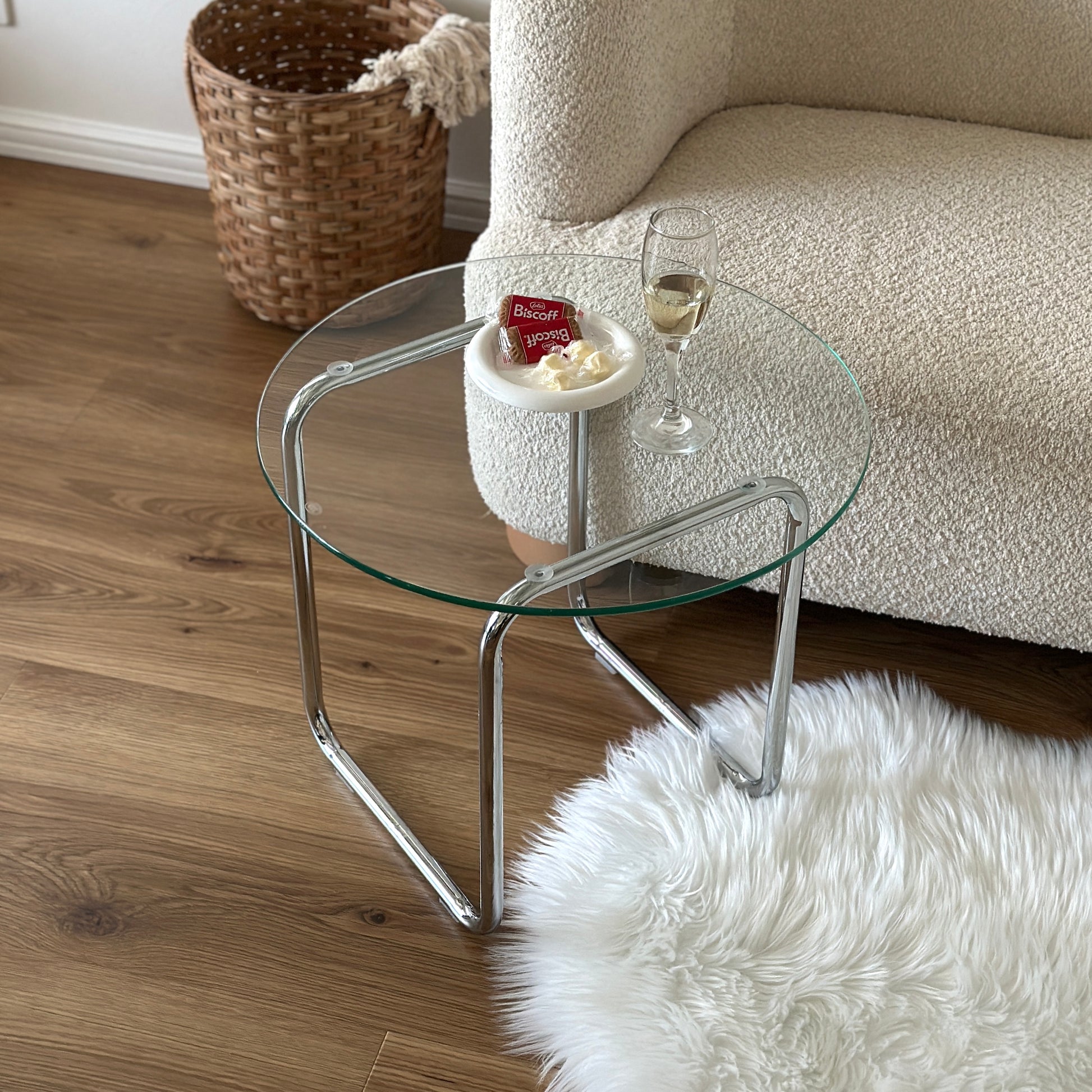 テーブル｜ガラスローテーブル - territory