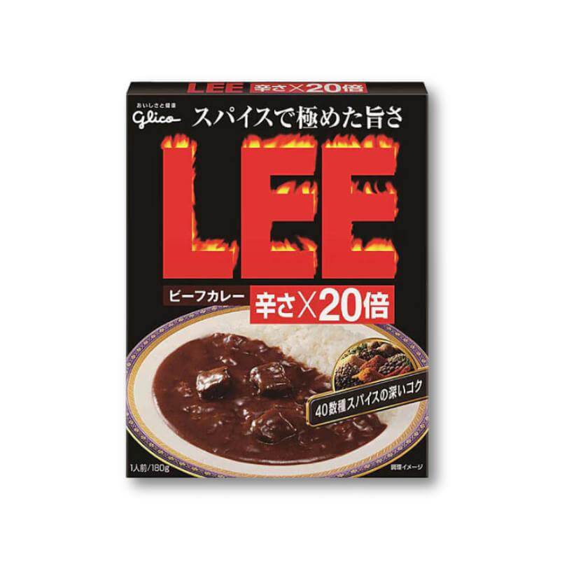 Glico LEE Beef Curry 20x Spicy | Japanese Spicy Curry – konbinistop