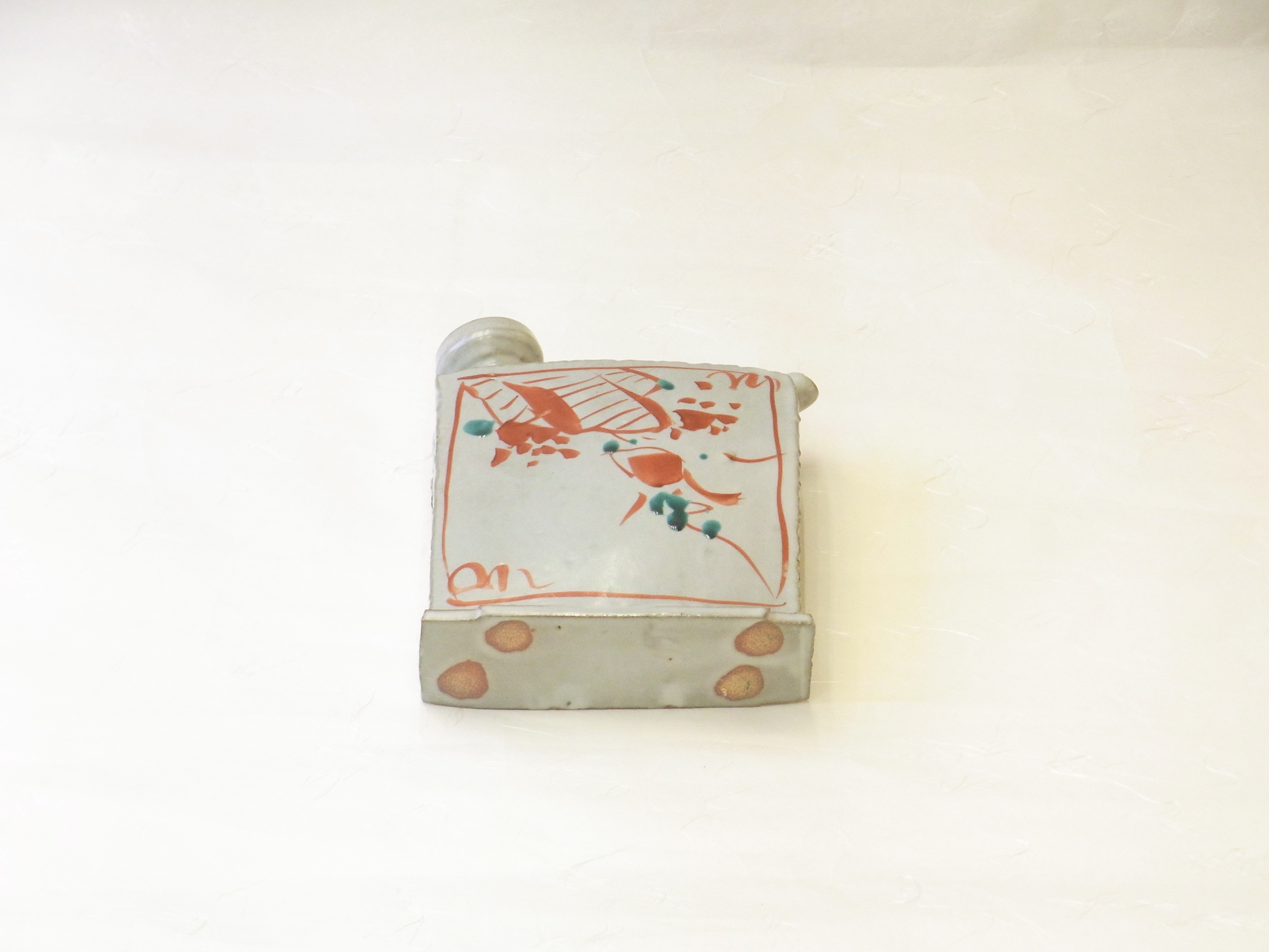 ☆希少 佐藤敏 京焼き 花瓶（箱あり） ☆希少 佐藤敏 京焼き 花瓶（