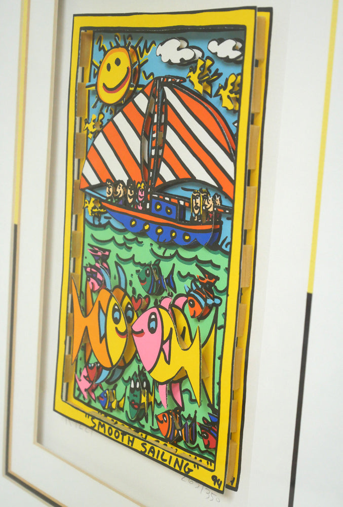 ジェームス・リジィ（JAMES RIZZI）「SMOOTH SAILING」3Dシルク