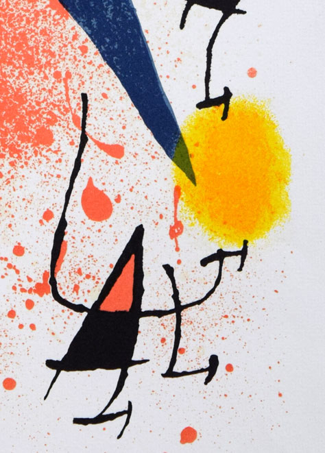 ジョアン ミロ(MIRO Joan)『リトグラフⅠ』よりPL,4 絵画買取・販売の