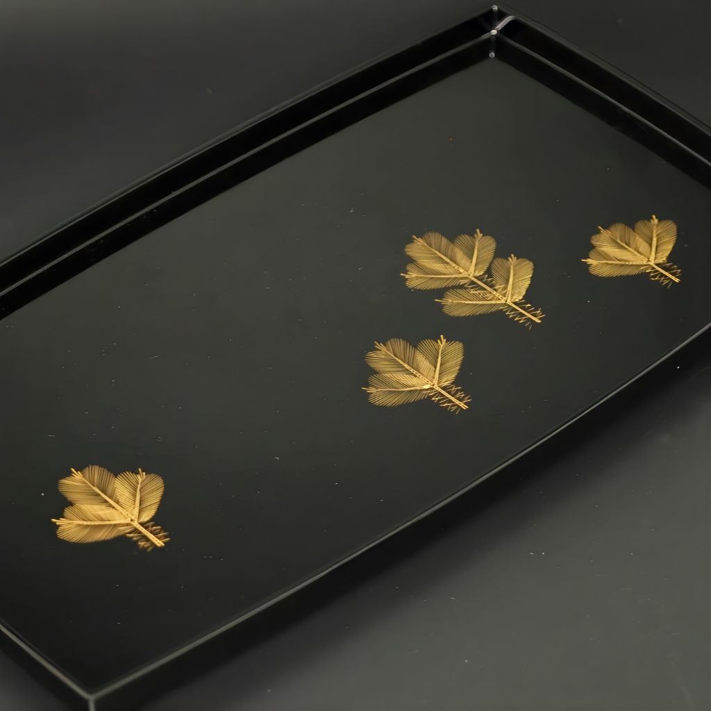 越前 若松沈金 屠蘇器 黒 – 漆器 高翆