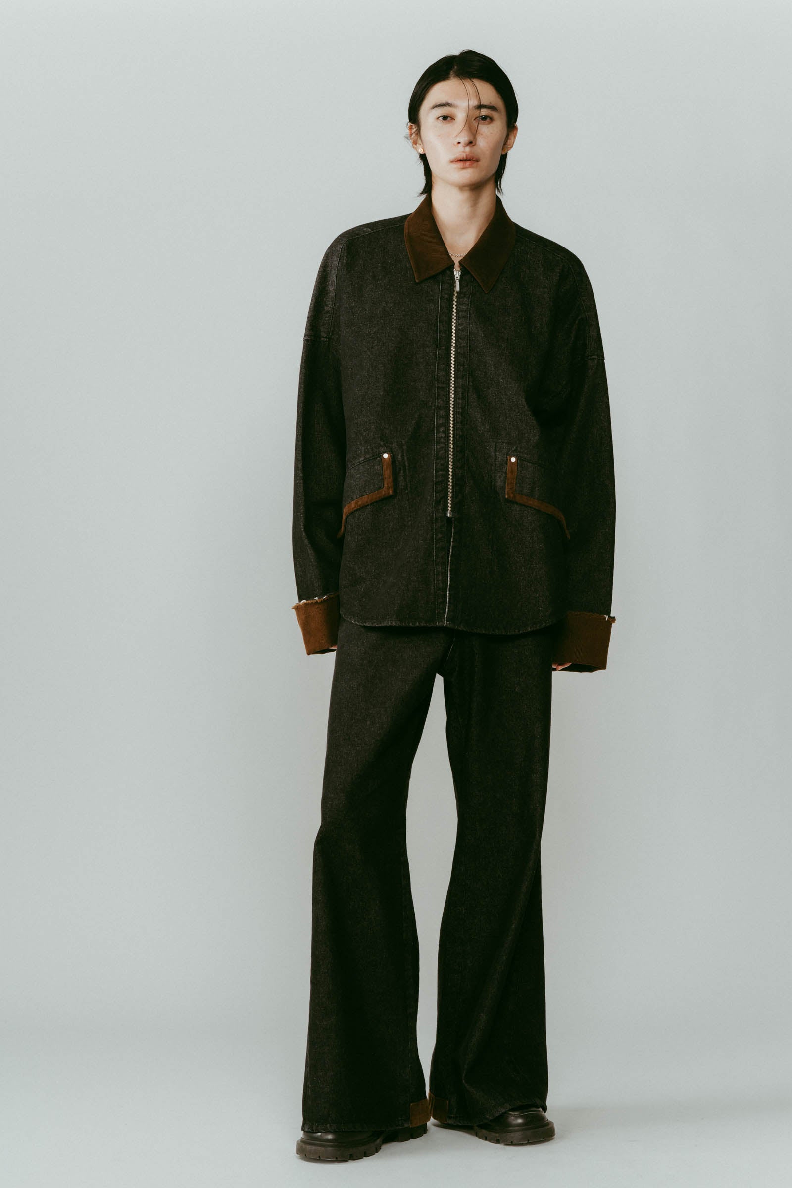 denim over shirt jacket(unisex)/2color | KNUTH MARF