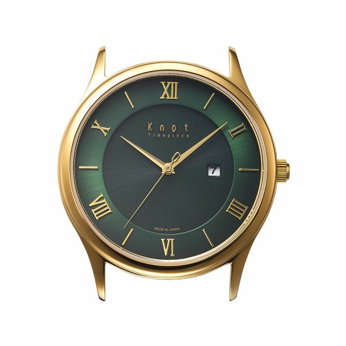 Knot CS-32SVNV 腕時計 メンズ レディース ソーラー ネイビー 日本製