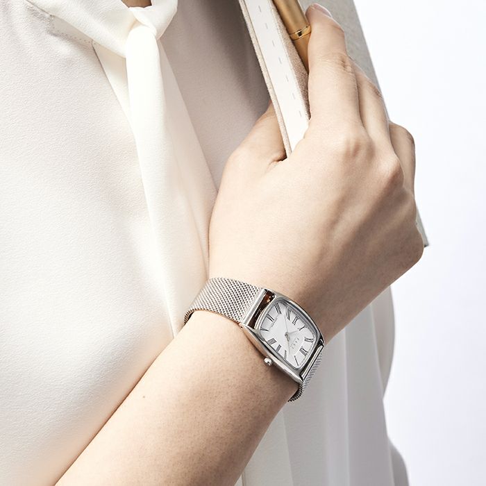 Knot CT-27SVWH 腕時計 メンズ レディース クォーツ ホワイト 日本製