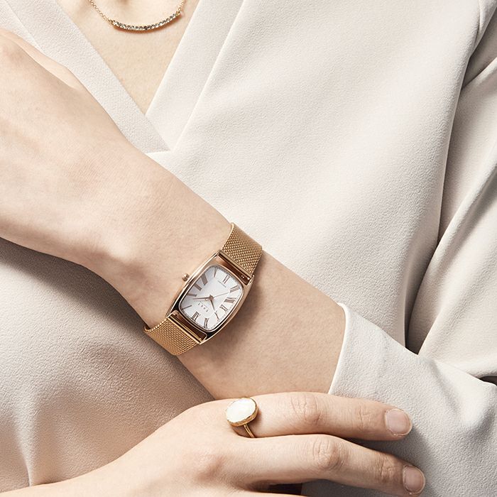 Knot CT-27RGWH 腕時計 メンズ レディース クォーツ ローズゴールド