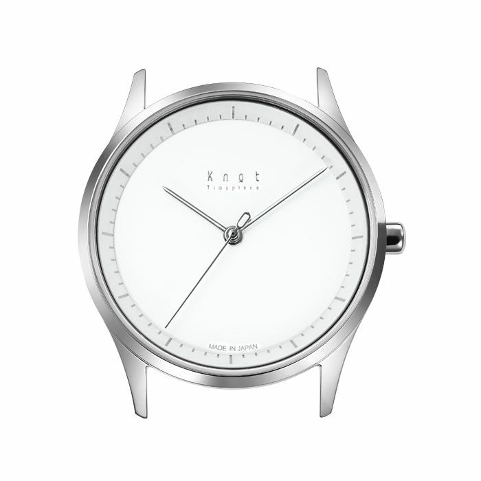 Knot STS-32SVWH 腕時計 メンズ レディース ソーラー ホワイト 日本製