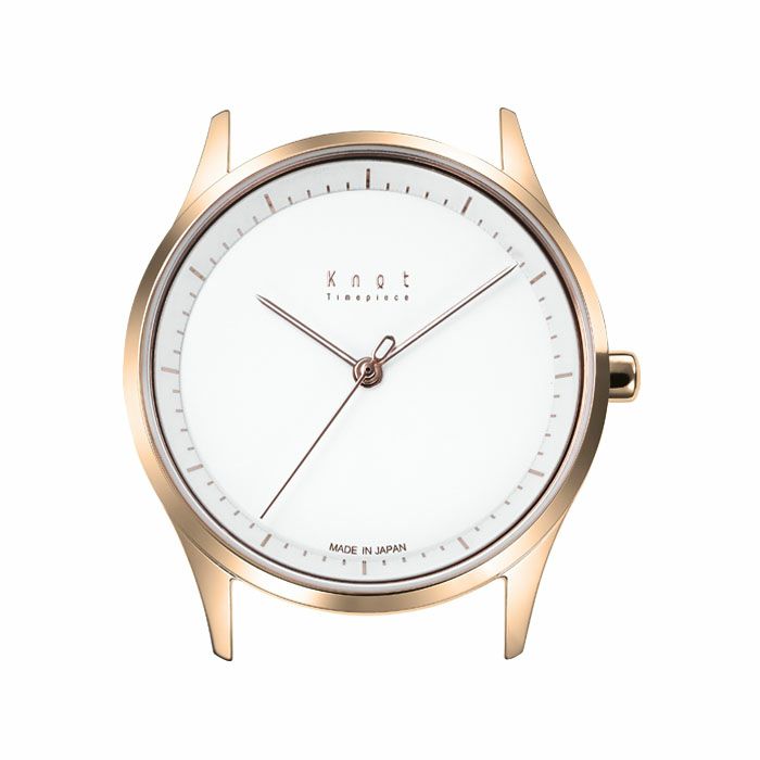 Knot STS-32SVWH 腕時計 メンズ レディース ソーラー ホワイト 日本製