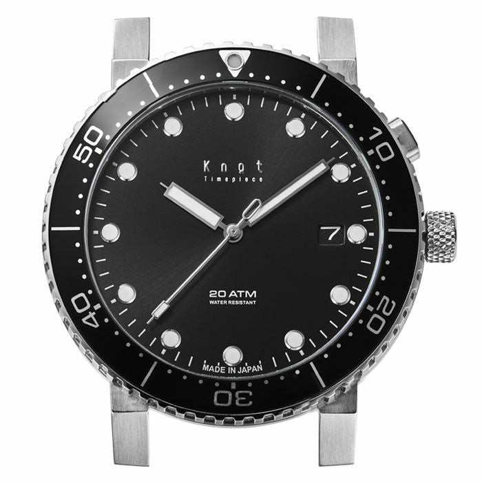 Knot SAC-40SSVGN 腕時計 メンズ 自動巻き グリーン 日本製 40mm 防水