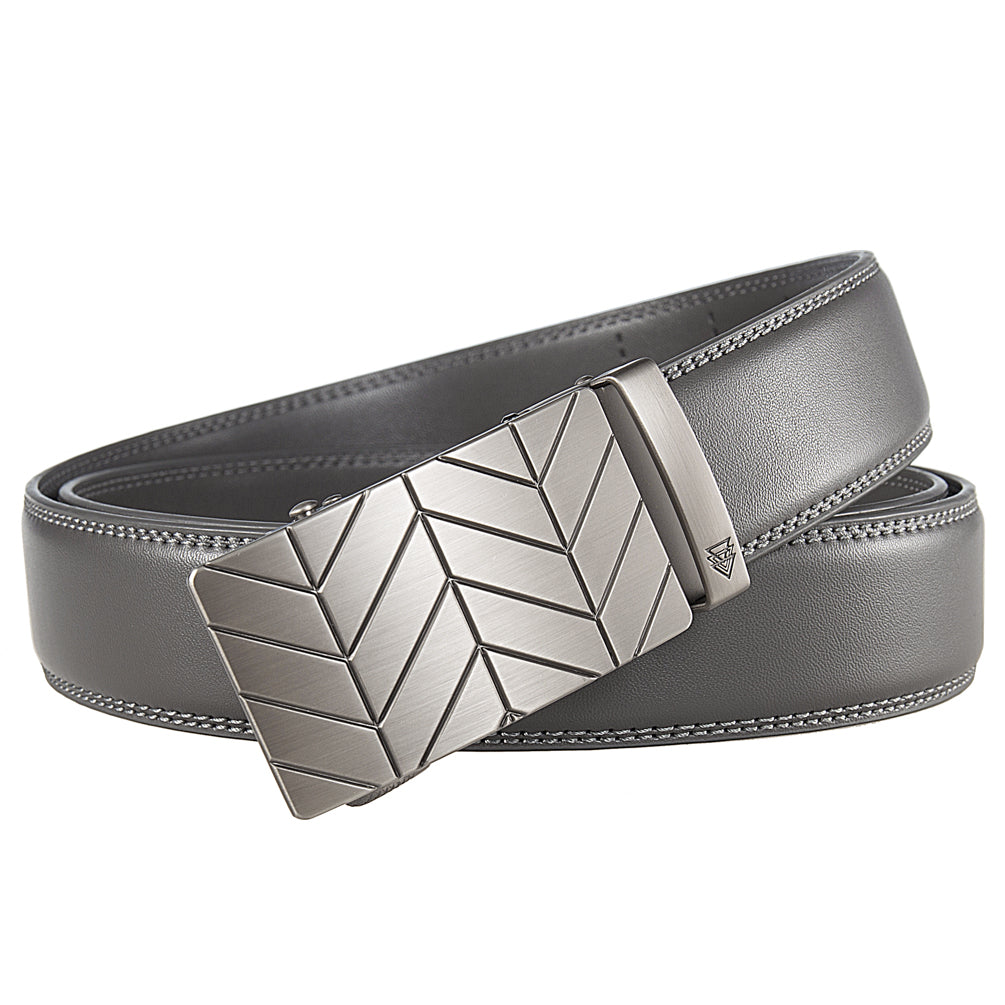 STEEL CHEVRON + STANDARD LEATHER – KNKT Belts