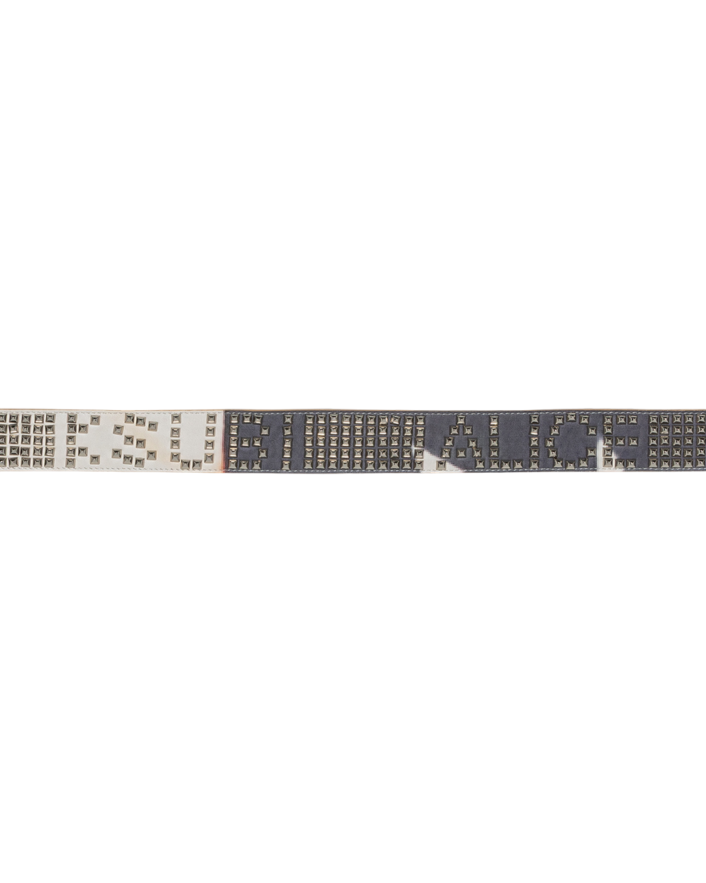 Ksubi X Alice Hollywood Leather Studded Flag Belt | Ksubi ++