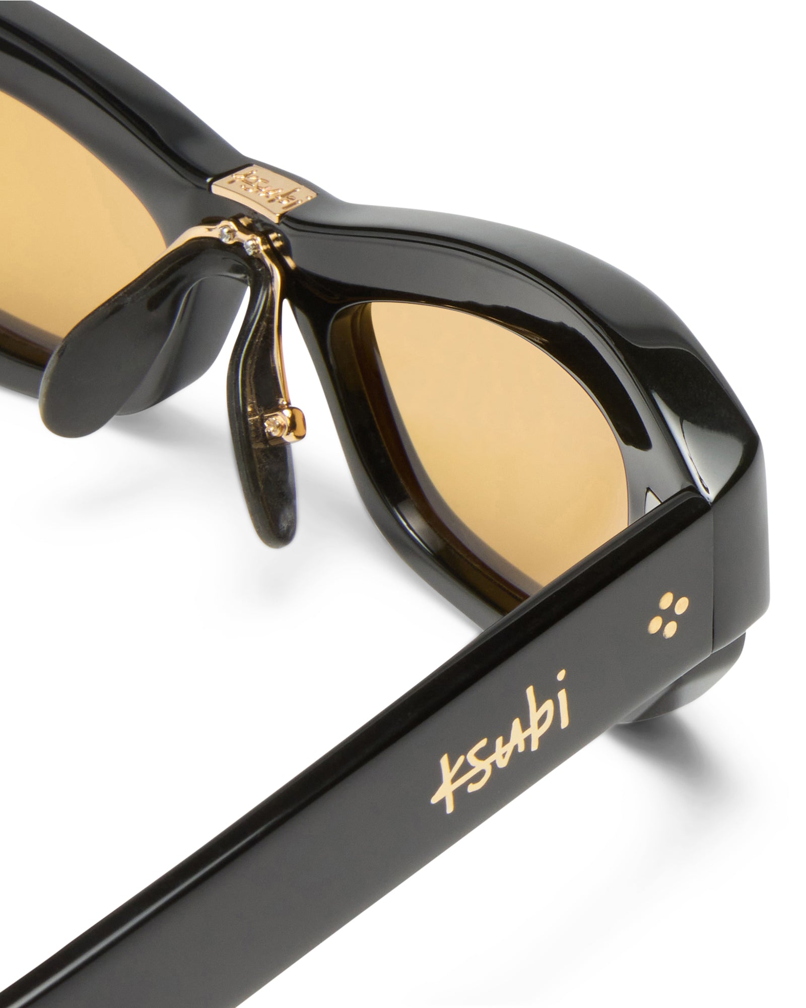 Cypher Sunglasses - Black/Gold | Ksubi ++