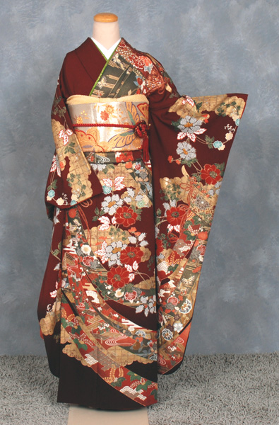 トールサイズ振袖(宝船)｜着物レンタルあき (来店着付け無料・全国配送