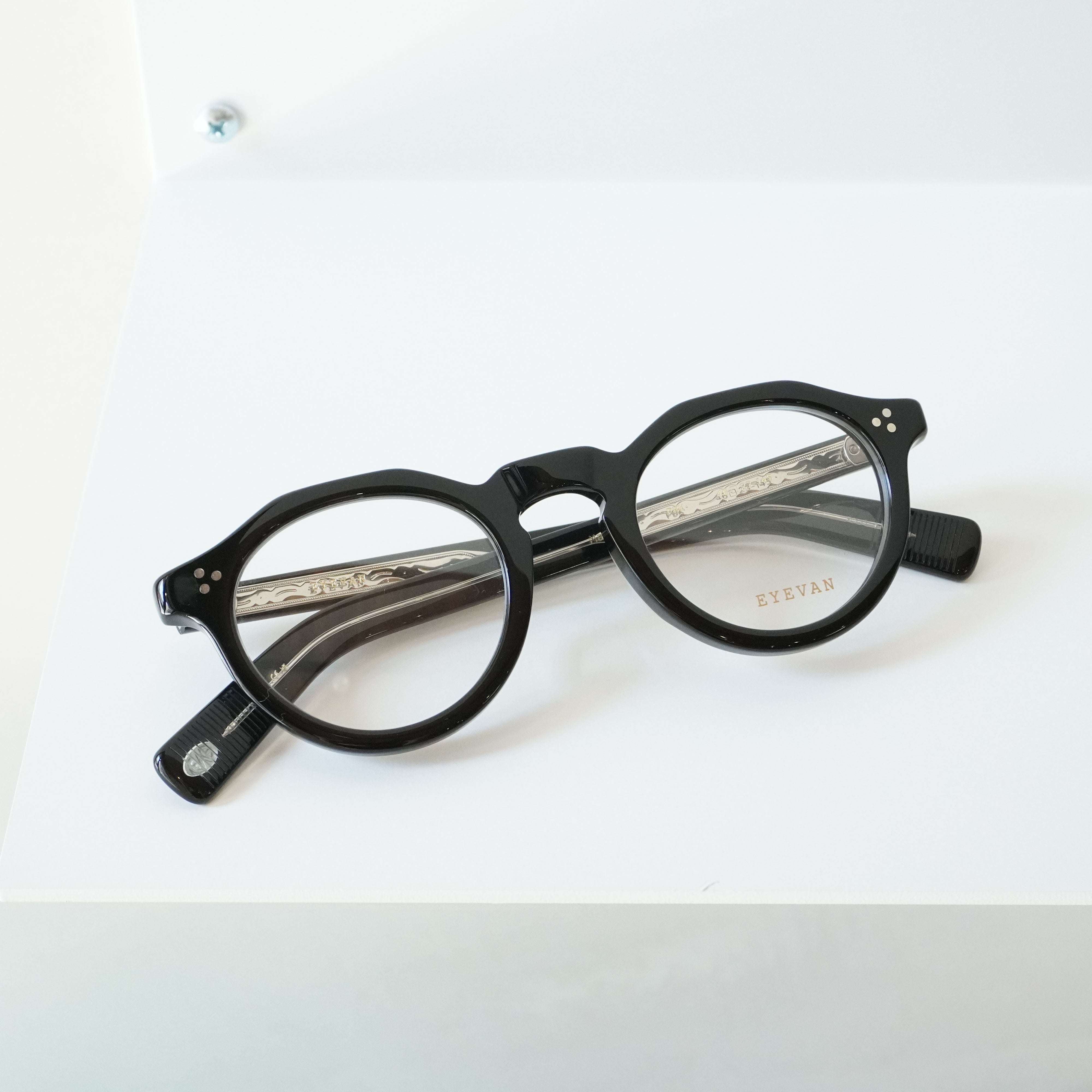 EYEVAN アイヴァン / MASON 46 / PBK (PIANO BLACK) / メガネ – KRANC