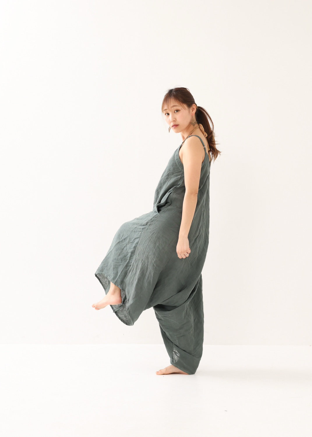 ohga オールインワン チャコールグレー オーガ ohga オールインワン