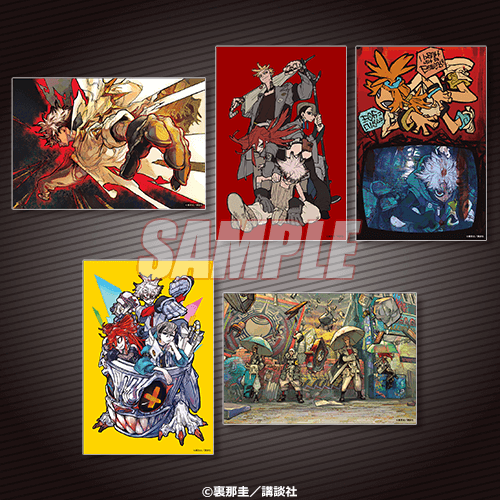 くじ引き堂 ガチアクタ ガチクジ ザンカ 缶バッジセット