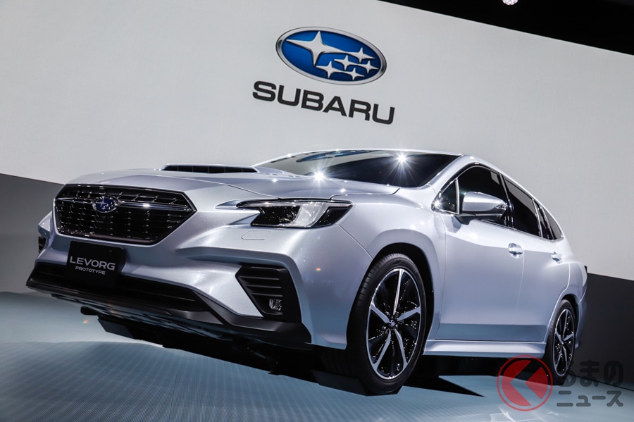 スバル新型「レヴォーグ」世界初公開！ 1.8Lターボと新世代アイサイト