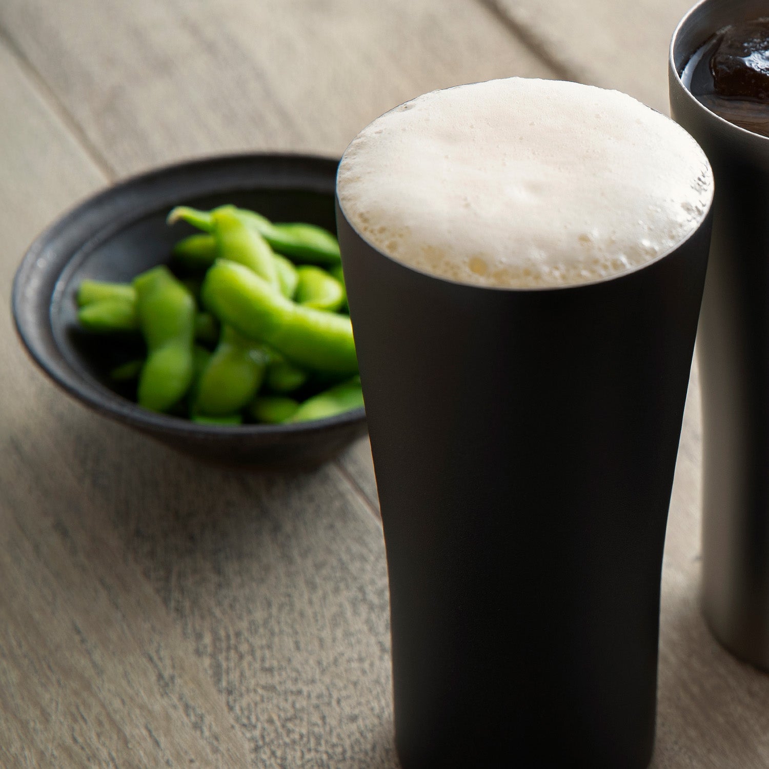 魔法瓶構造のビアタンブラー / ブラック | の酒器・グラス | クラフト