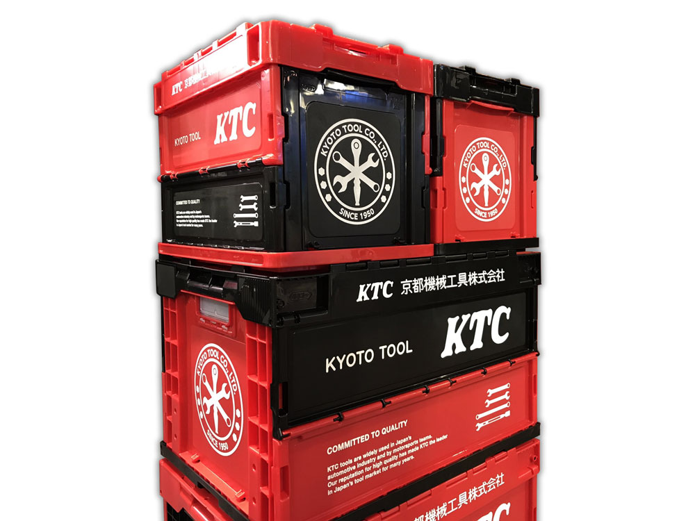 大人気！折りたたみコンテナ20Lに新色登場 | KTCツールオフィシャル