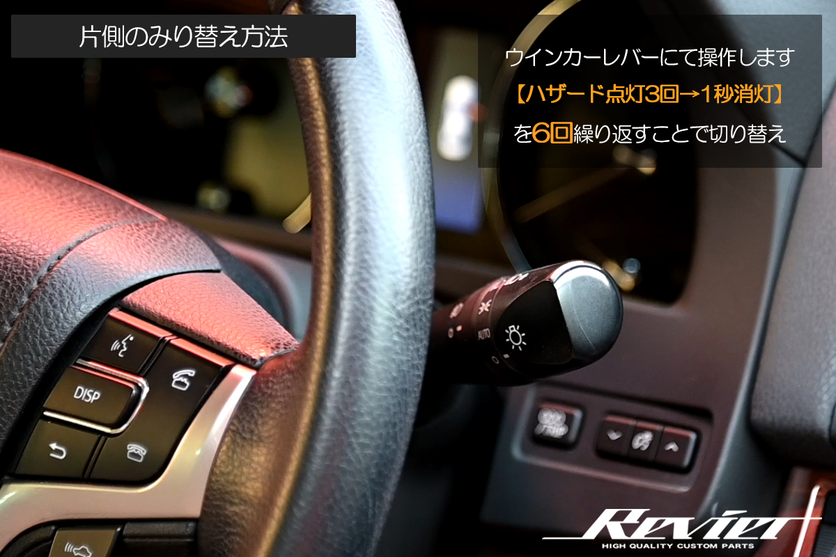 流星バージョンWS] LEDウインカーミラーレンズキット -スズキ DA17W