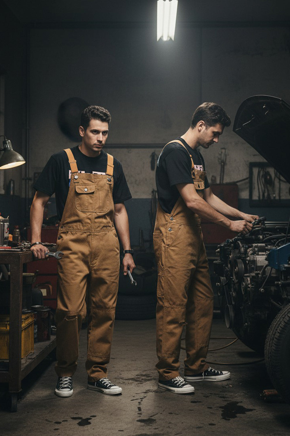 Brown Overalls | La Salopette