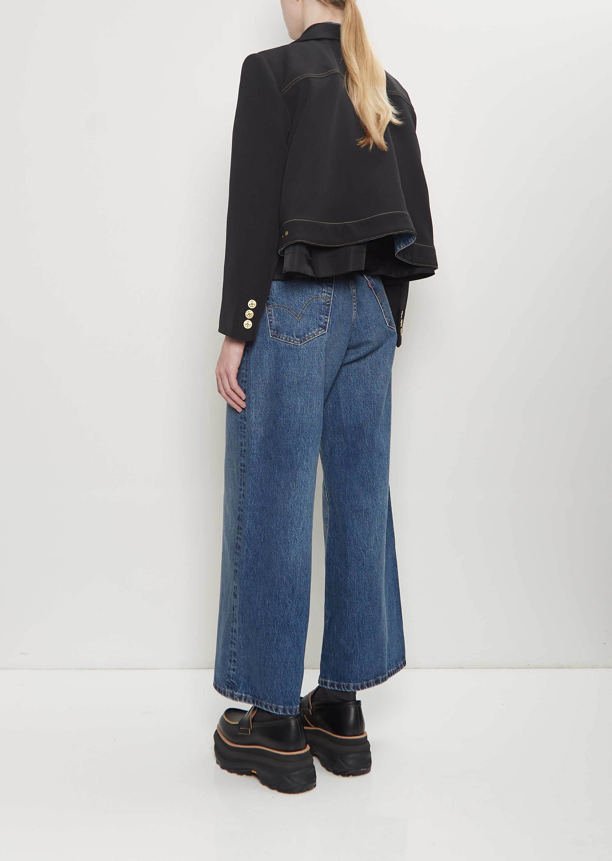 x Levi's Denim x Matelasse Twill Jacket – La Garçonne