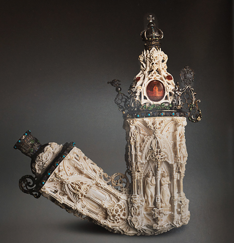 海泡石 ミアシャム メシャム Sepiolite Meerschaum 鉱物たちの庭