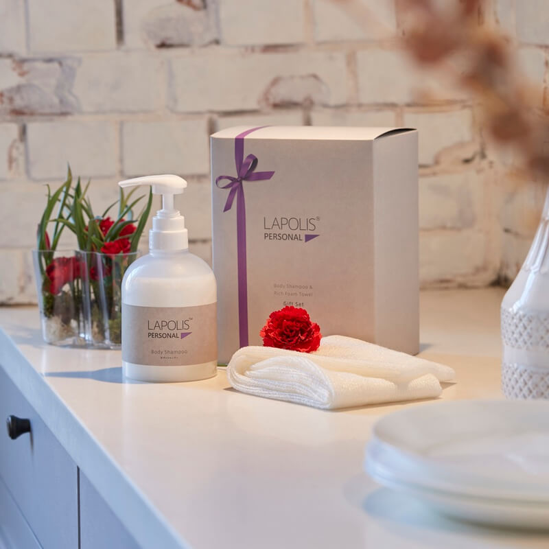 ボディシャンプー＆​ リッチフォームタオルギフトセット ​ | LAPOLIS