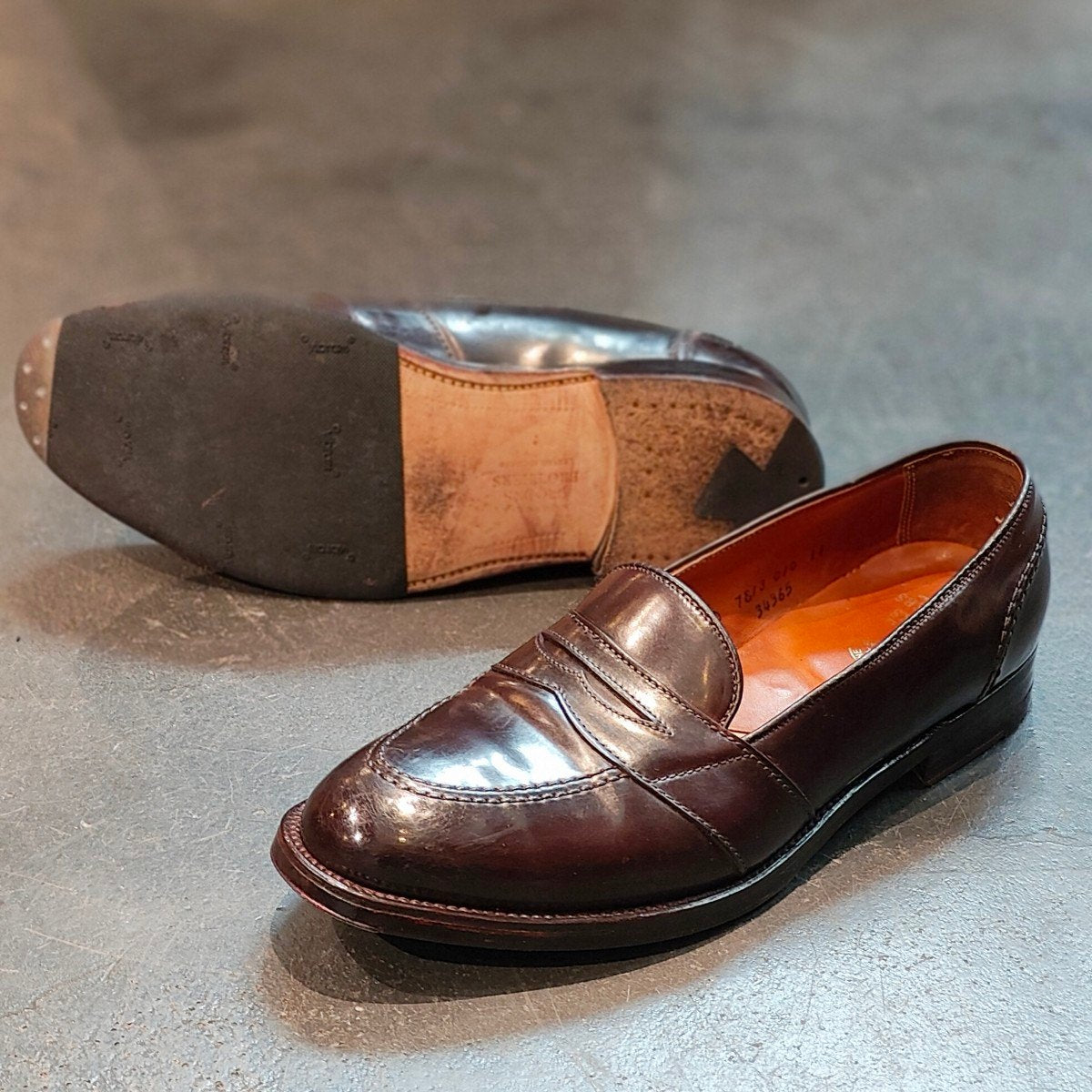 希少 美品 【ALDEN】オールデン×ブルックスブラザーズ 36365 フル