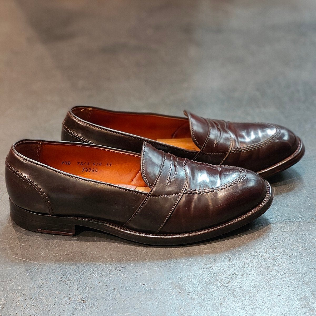 希少 美品 【ALDEN】オールデン×ブルックスブラザーズ 36365 フル