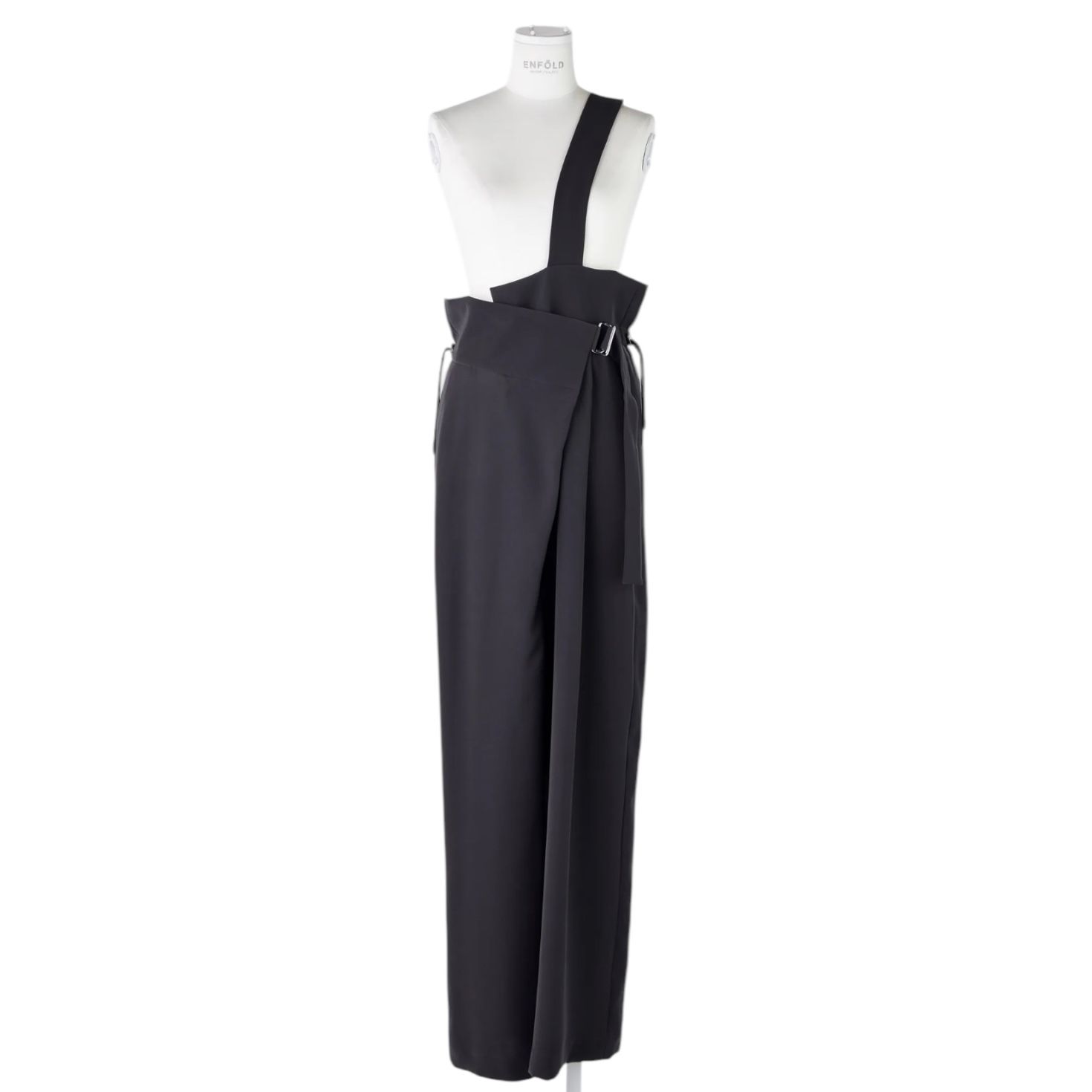 ENFOLD - ONE SHOULDER SARROUEL TROUSERS / ショルダーストラップ