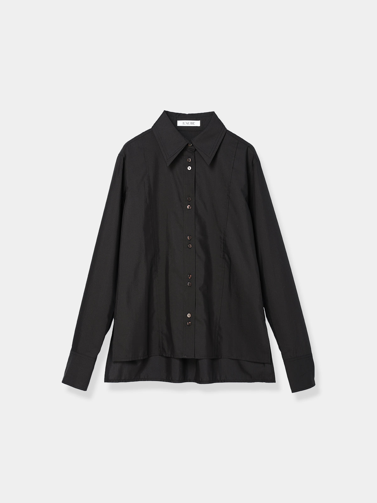 Pointed collar shirt – L'AUBE BLANC