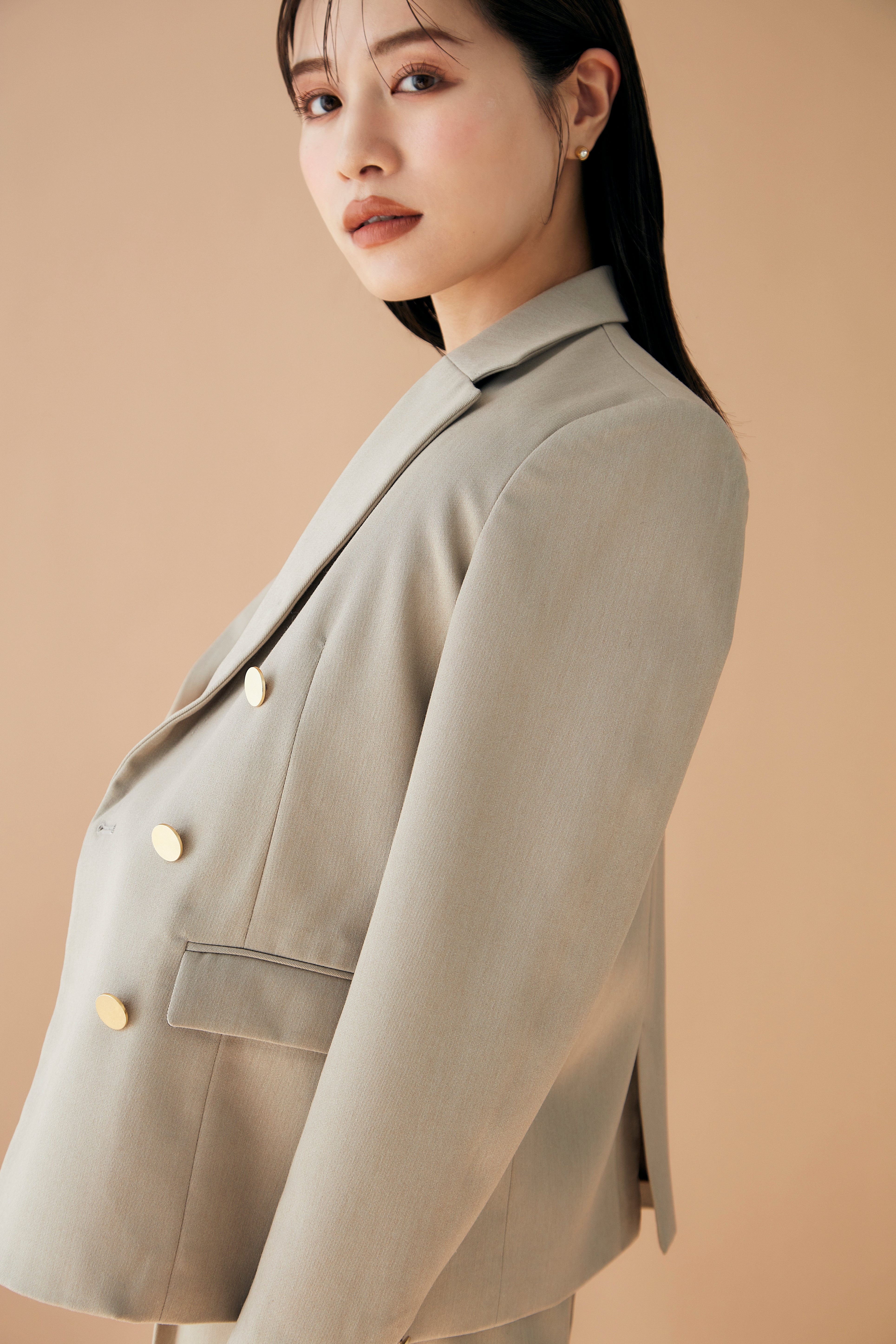 Double breasted Blazer – L'AUBE BLANC