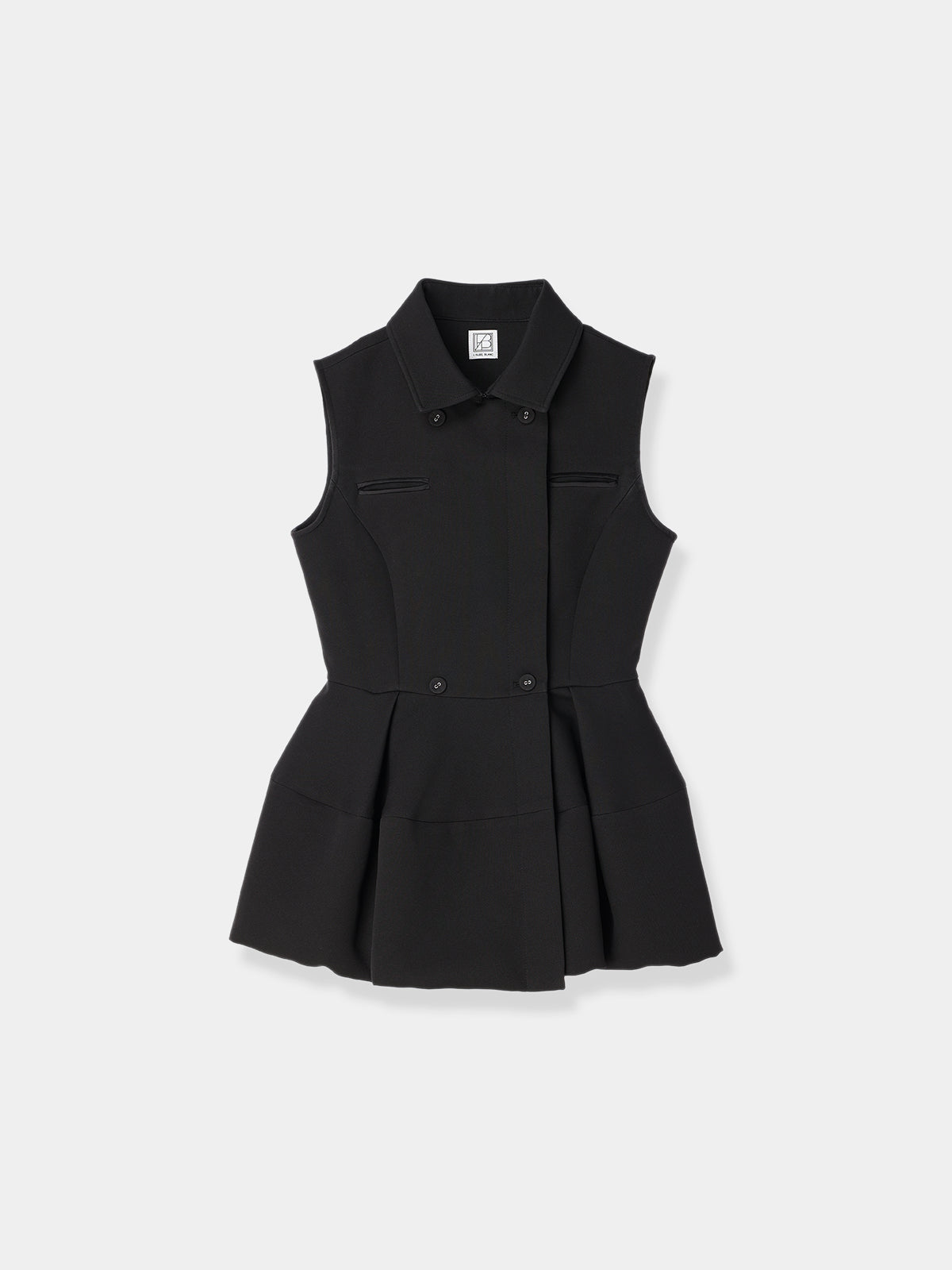 Balloon peplum Tops – L'AUBE BLANC