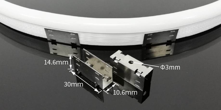 12V WM1シリーズ マジックLEDネオン「左右に曲がるヘビ型」｜ジェイ