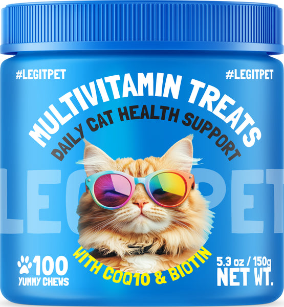 Multivitamin cat treats for daily health support – legitpet