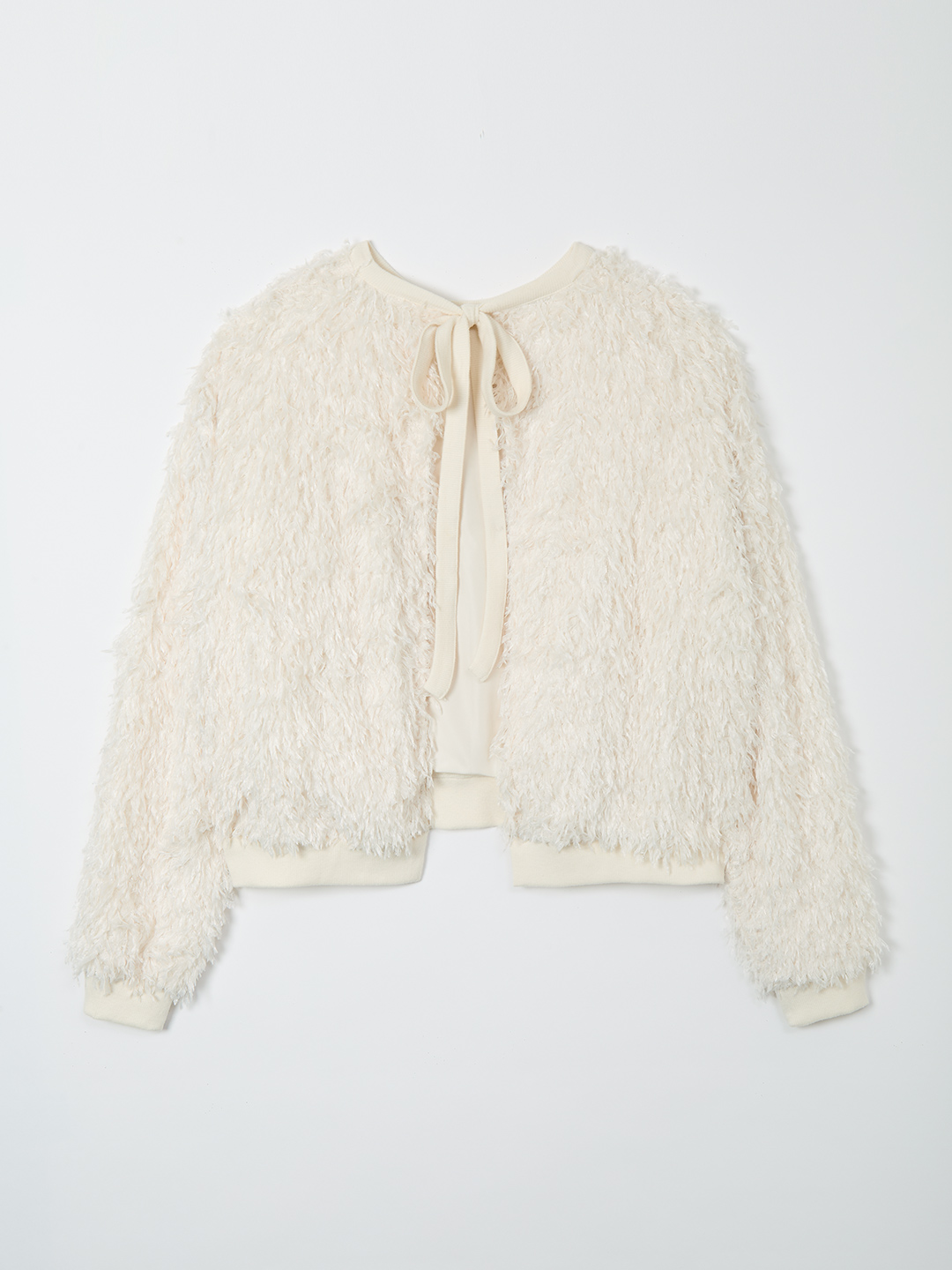 Feather Ribbon Top/Black | leinwände | ラインヴァンドの公式