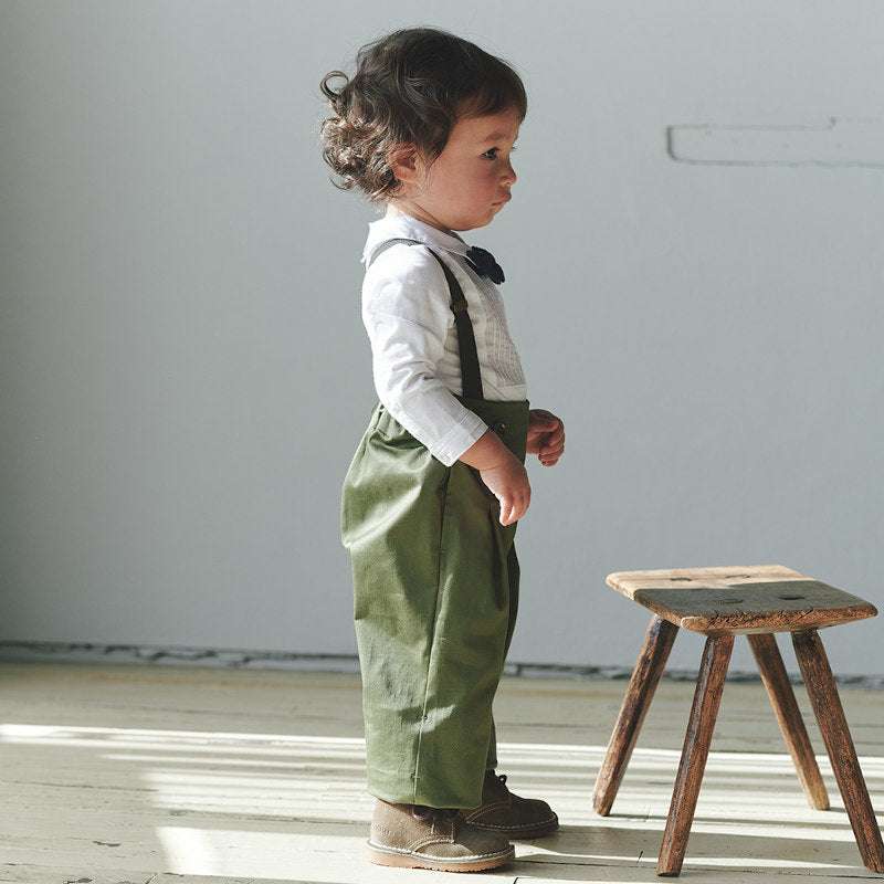 MARLMARL（マールマール） slacks スラックス サスペンダー付パンツ