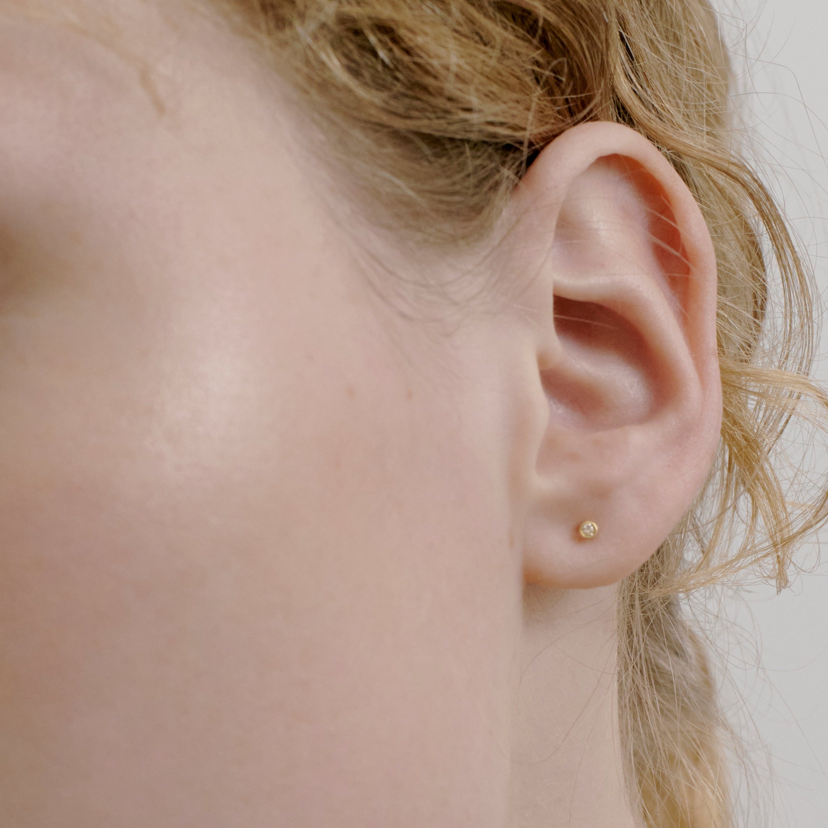 K18 diamond pierce – les bon bon Online store