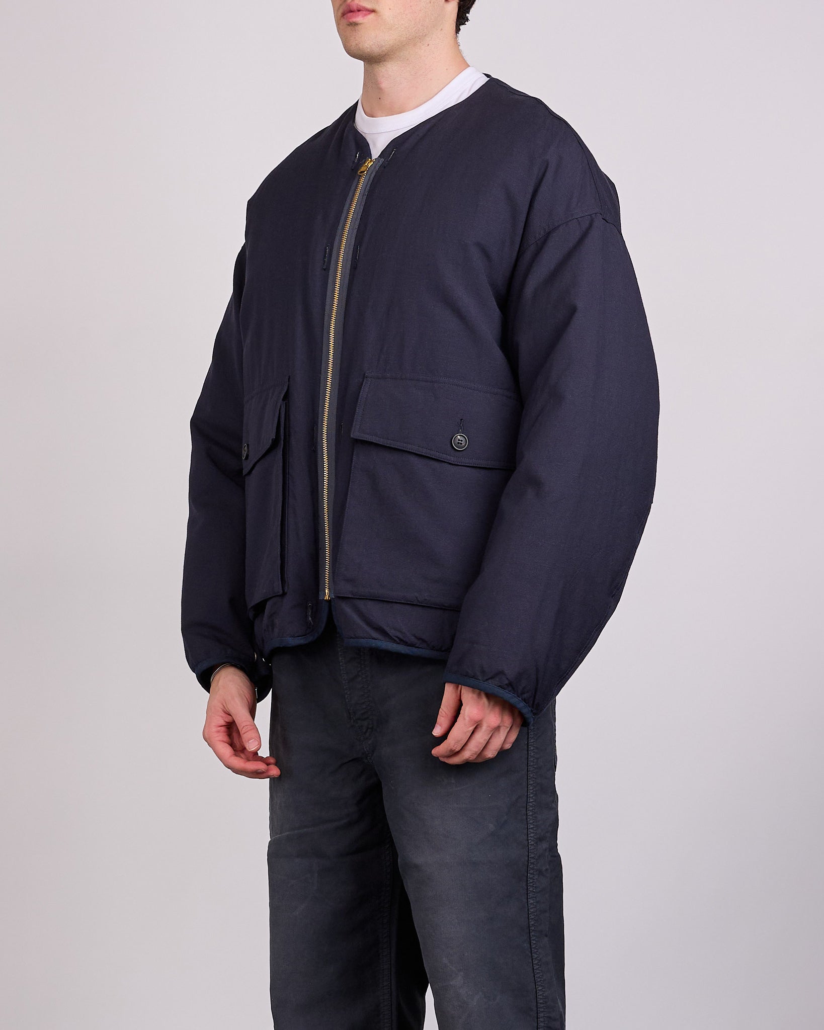 visvim Iris Down Jacket Navy – LESS 17