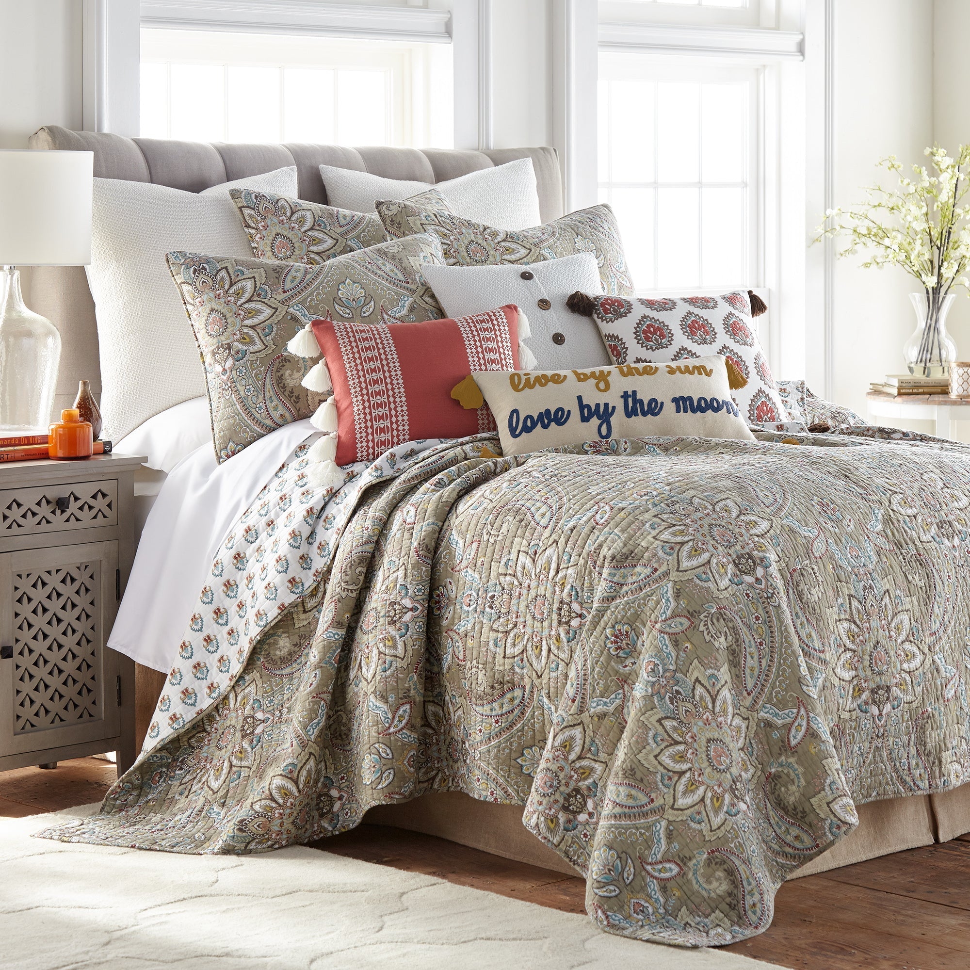 Levtex Home Kassandra Quilt Set - Cotton