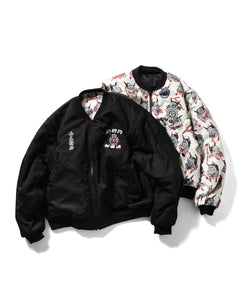 LFYT×THREE TIDES TATTOO - ICHIBAY HANNYA MA-1 JACKET LE251003