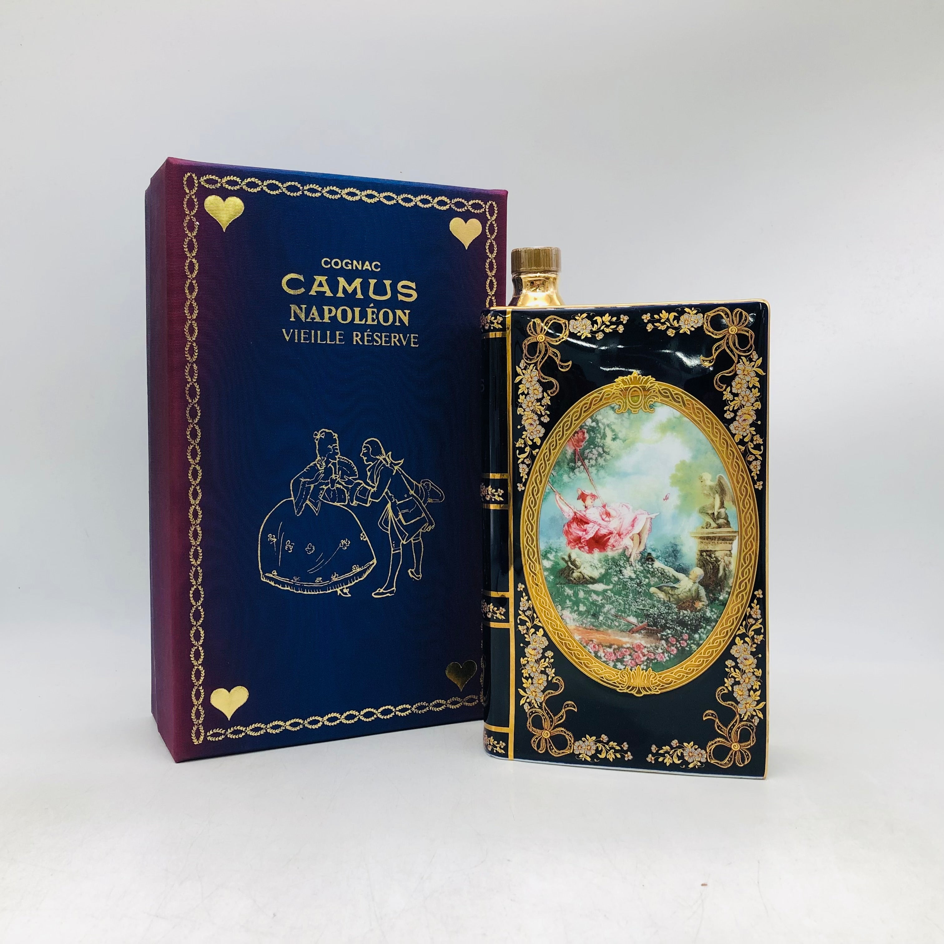 CAMUS カミュ ブックシリーズ 紳士と淑女 ブルー 700ml – お酒の通販