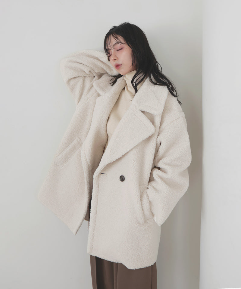 テーラードボアミドルコート – LIAN