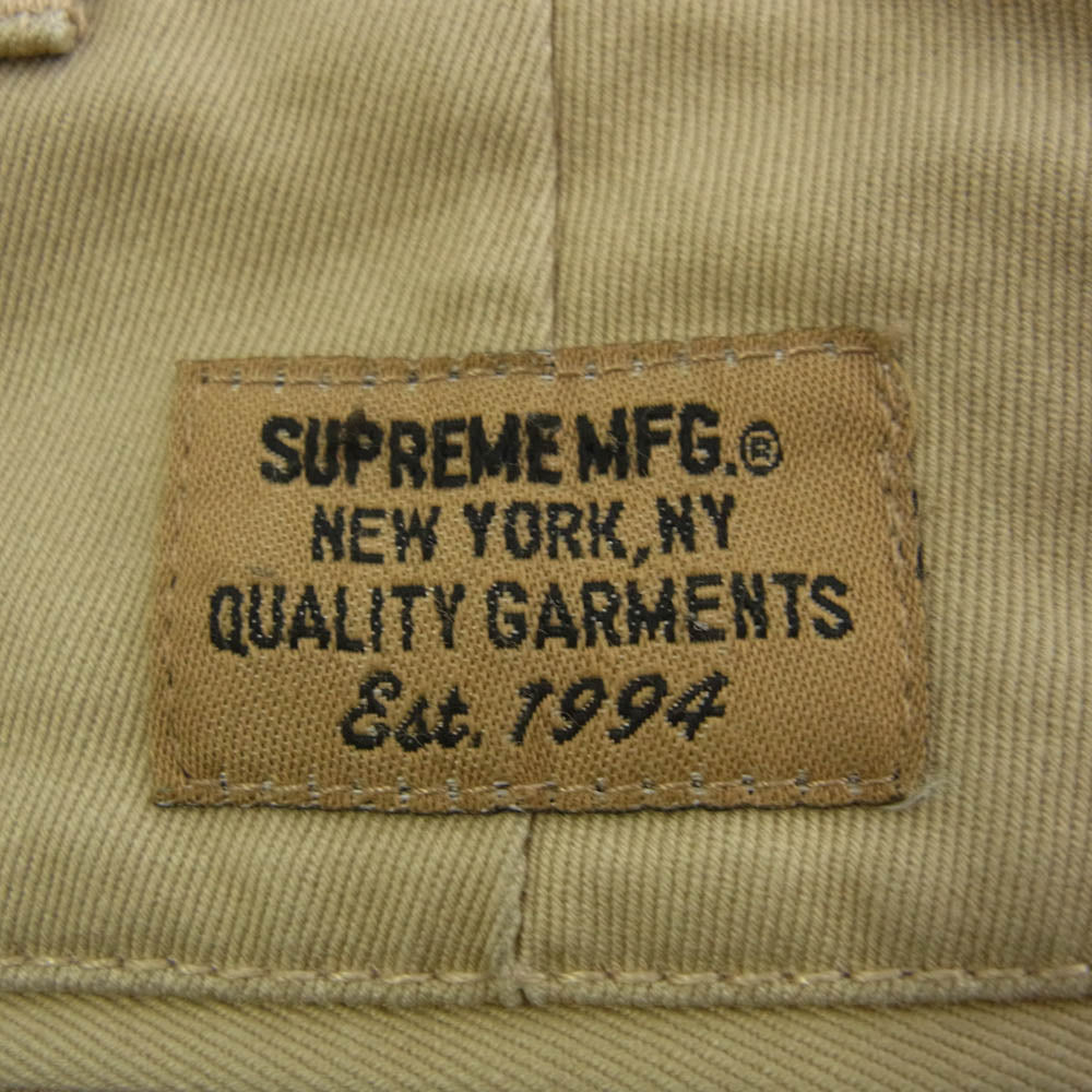 Supreme シュプリーム チノ ワーク パンツ ベージュ系 32【中古
