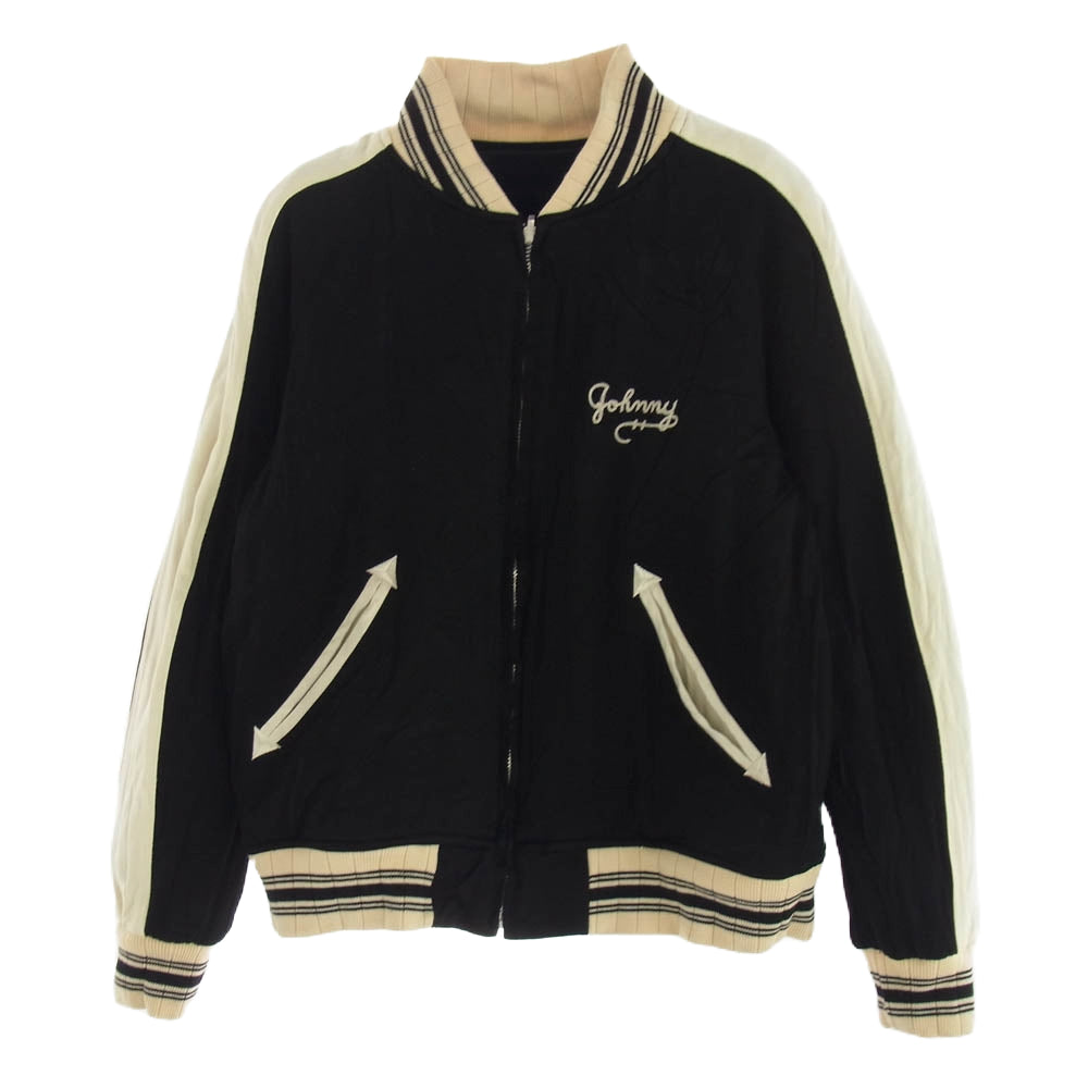 BANKROBBER バンクロバー 虎刺繍 リバーシブル スカジャン ブルゾン