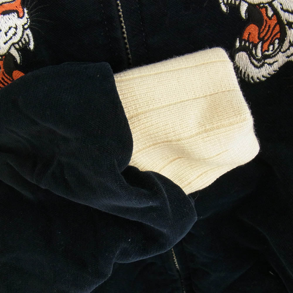 BANKROBBER バンクロバー 虎刺繍 リバーシブル スカジャン ブルゾン