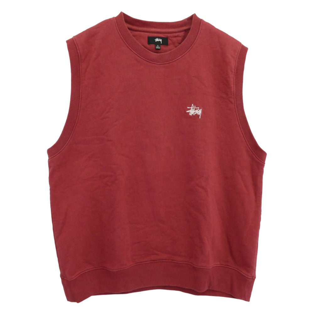 STUSSY ステューシー SPORT スポーツ スウェット ベスト グリーン系 XL